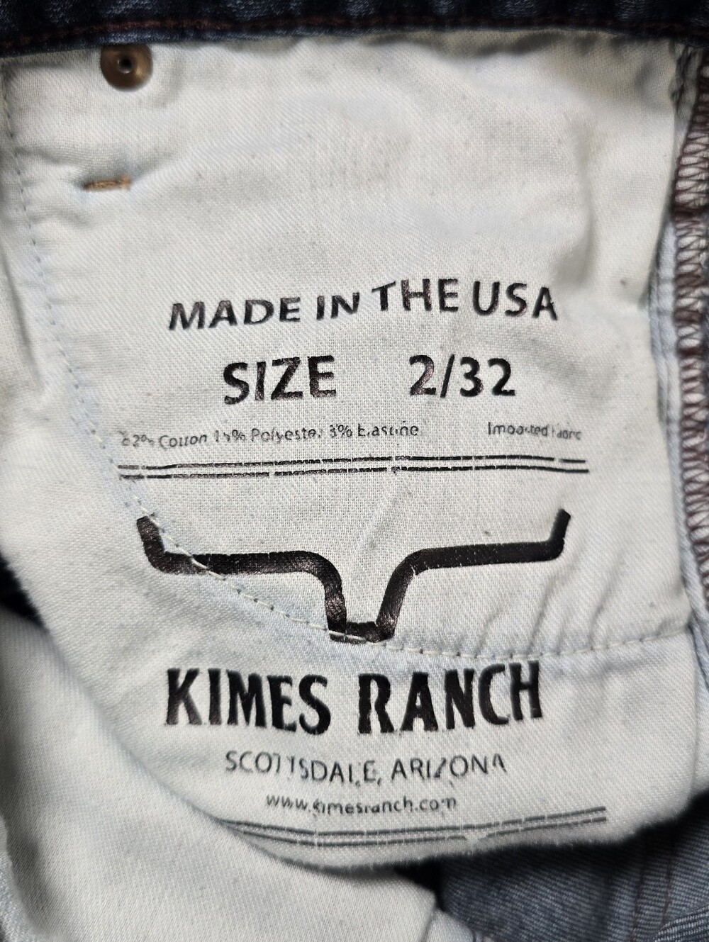 Kimes Ranch Women's Chloe Dark Blue Flared Bootcut Jeans Size 2 - Picture 8 of 9